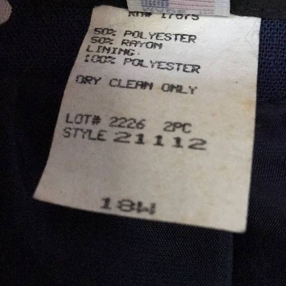 Vtg Joseph Feldman dot’s jacket blazer Sz 18W NEW! - Picture 7 of 7